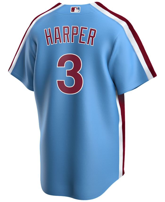 Nike Men's Bryce Harper Philadelphia Phillies Official Player Replica Jersey  - Macy's