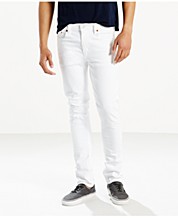 White 511 Slim Fit Levis Jeans for Men - Macy's