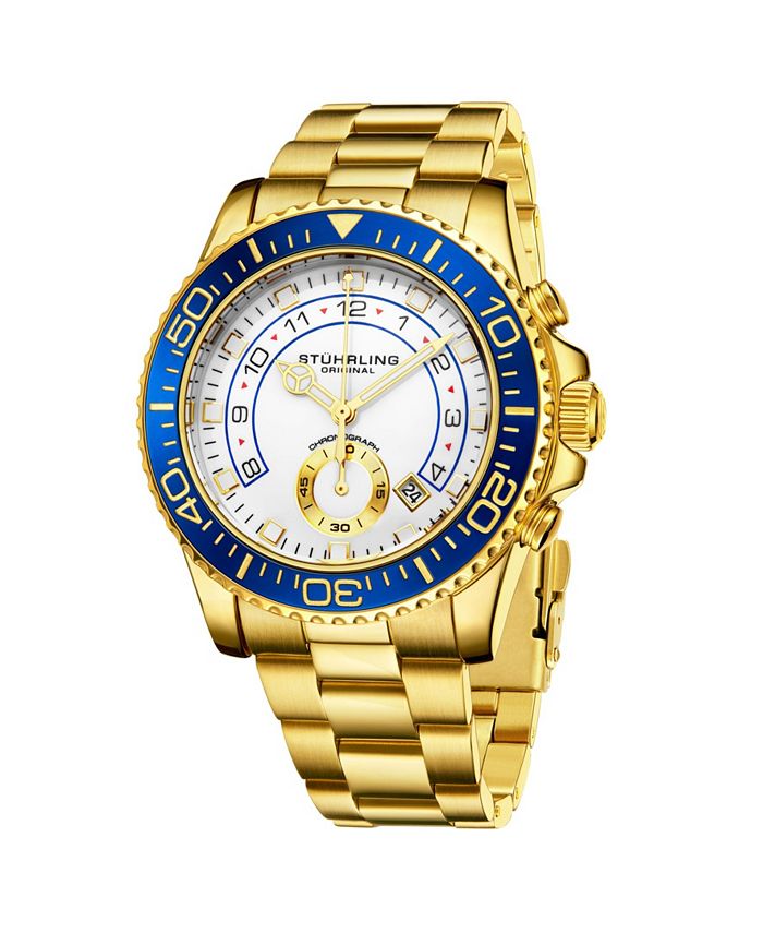 Stuhrling 2025 gold watch