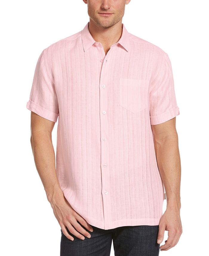 Cubavera Men's Basic Linen Shirt - Macy's