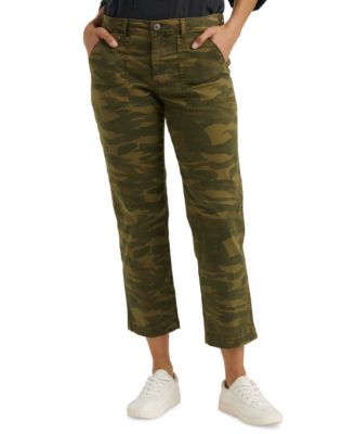 green boyfriend jeans