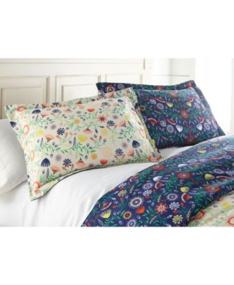 Boho Bloom Duvet Cover Set, King