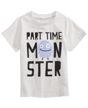 First Impressions Baby Boys Part-Time Monster T-Shirt Created for Macy's
