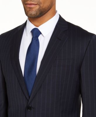 navy blue armani suit