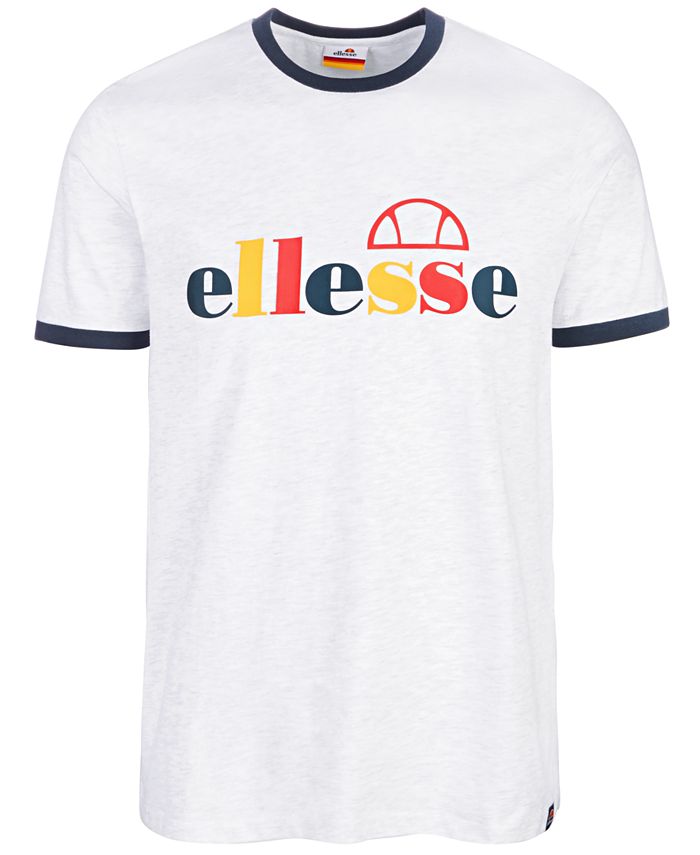 Ellesse Men's Contrast Trim Logo T-Shirt - Macy's