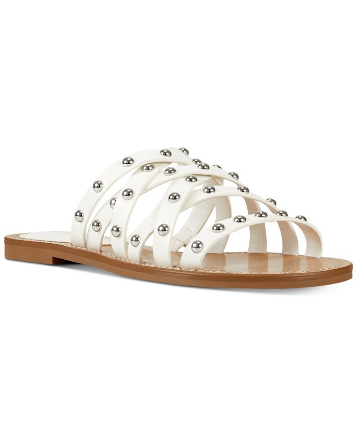 Nine West Candy Strappy Slide Sandals - Macy's