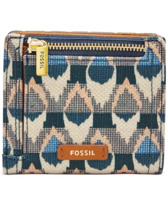 Fossil® • Logan Bifold Wallet - Black/Bone main image 1