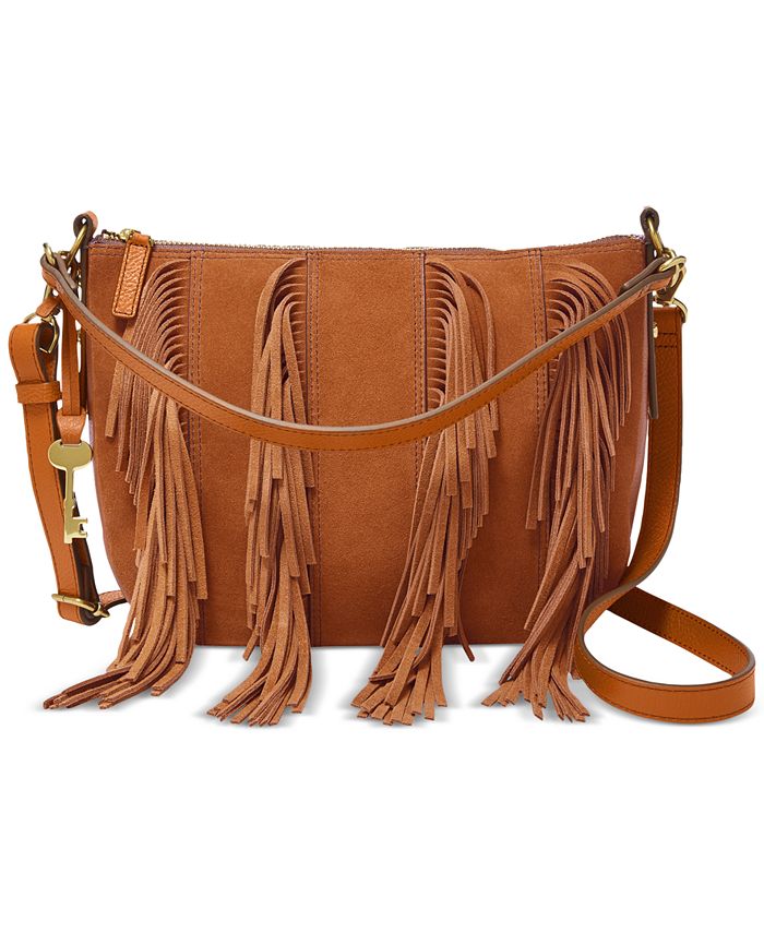 Fossil Jolie Fringe Crossbody Macy's