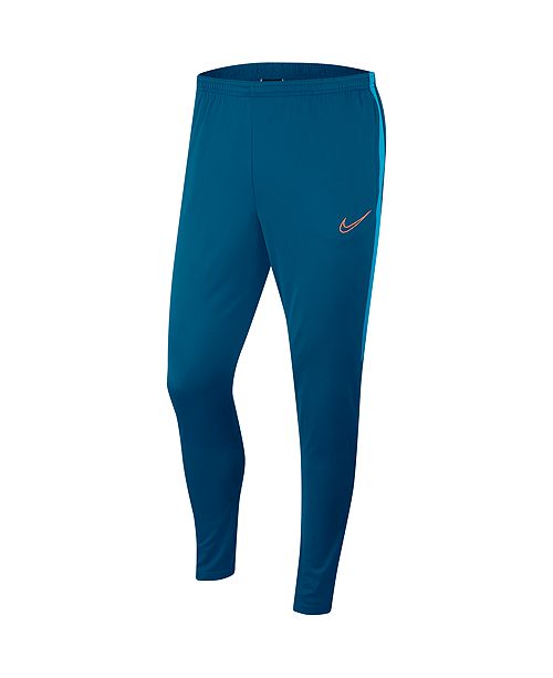 nike football academy tapered joggers in black