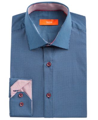 navy blue dress shirt mens