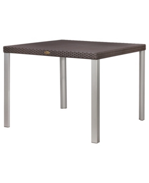 Lagoon Oslo Rattan Dining Table with Aluminum Legs