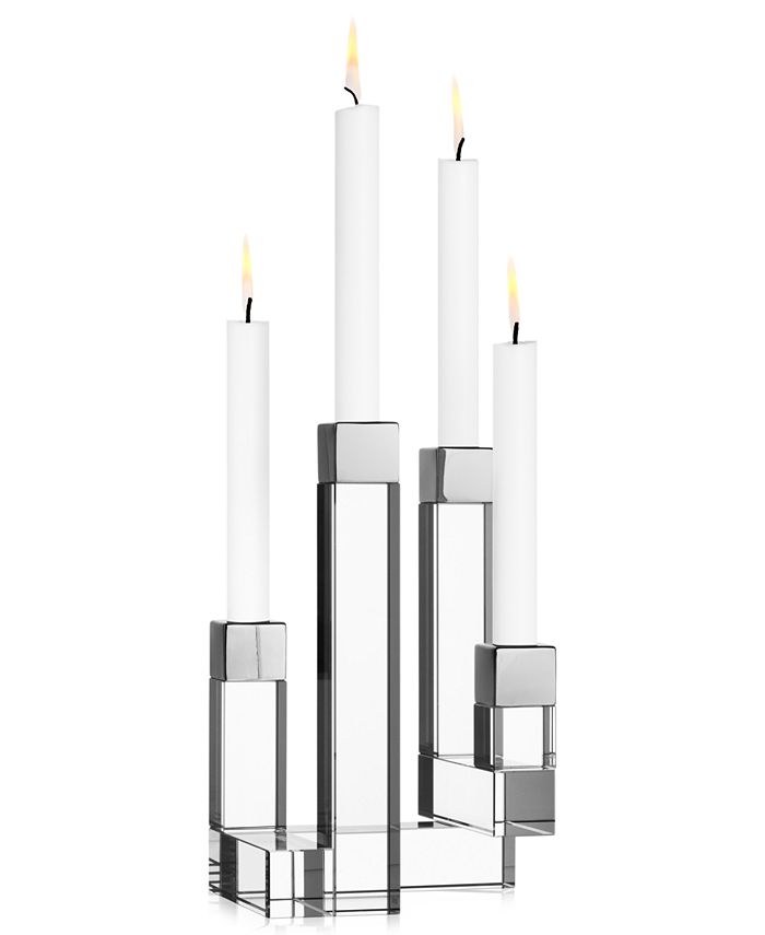 Orrefors Chimney 4Armed Candle Holder Macy's