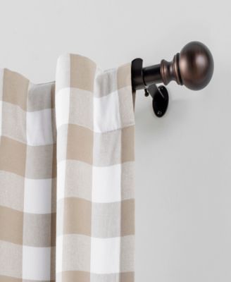 Cordelia Adjustable Curtain Rods with Ball Finials