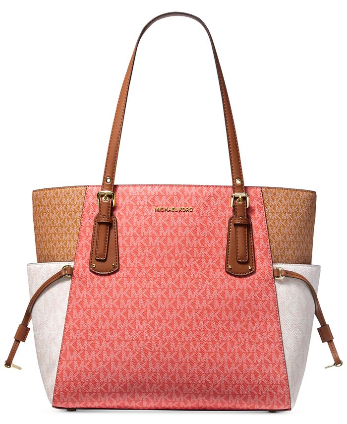 Michael Kors Voyager East West Signature Tote - Macy's
