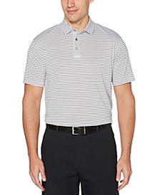 Men's Feeder Stripe Performance Golf Polo Shirt