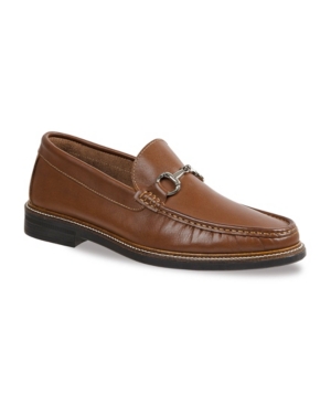 image of Sandro Moscoloni Men-s Rolled Moc Slip-On with Ornament Men-s Shoes
