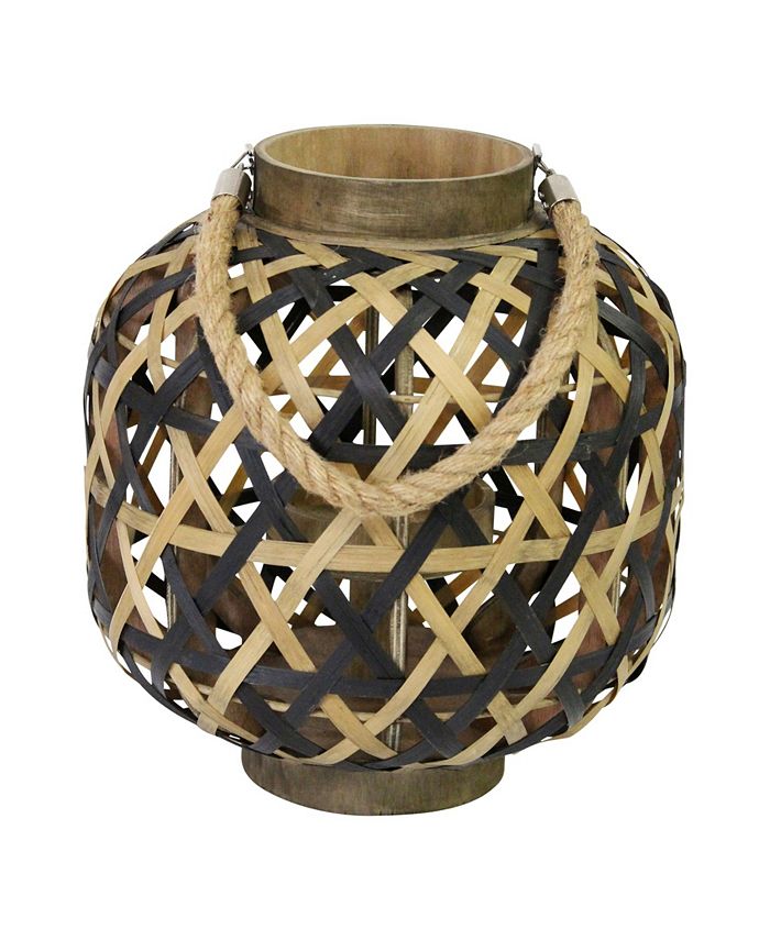 Stratton Home Décor Stratton Home Decor Two Tone Woven Lantern Macy's