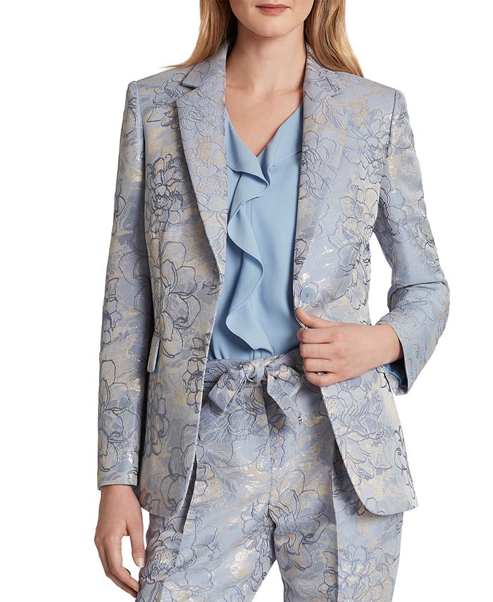Tahari ASL Floral Print Blazer Macy s