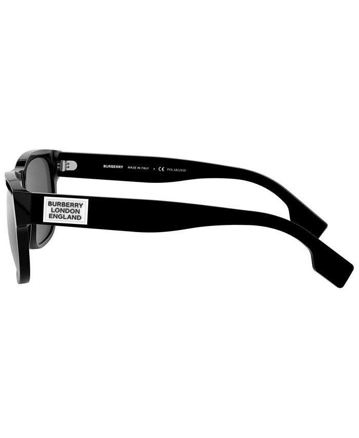 Burberry Men's Polarized Sunglasses, BE4309 - Macy's