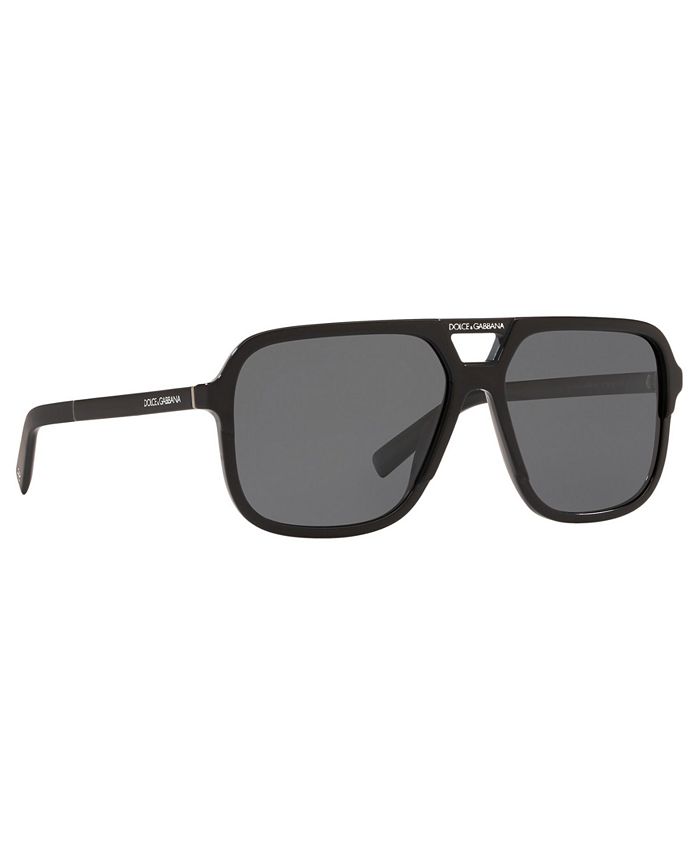 Dolce&Gabbana Men's Polarized Sunglasses, DG4354 - Macy's