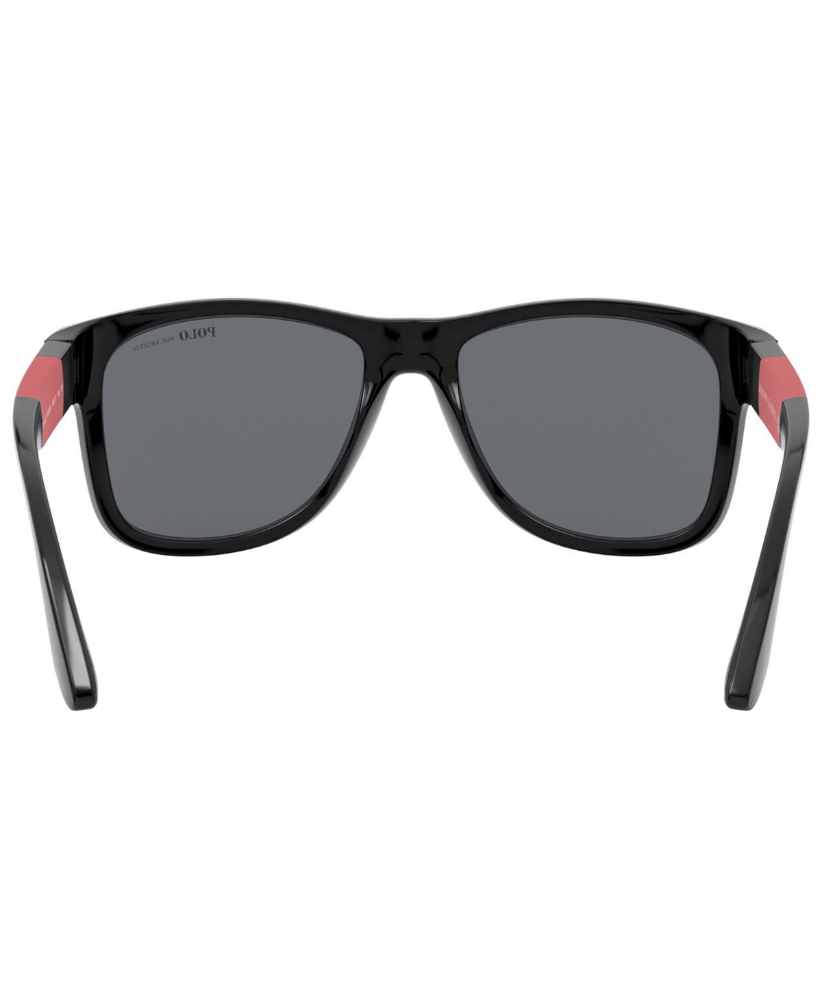 Shop Polo Ralph Lauren Polarized Sunglasses, Ph4162 54 In Black,polar Gray