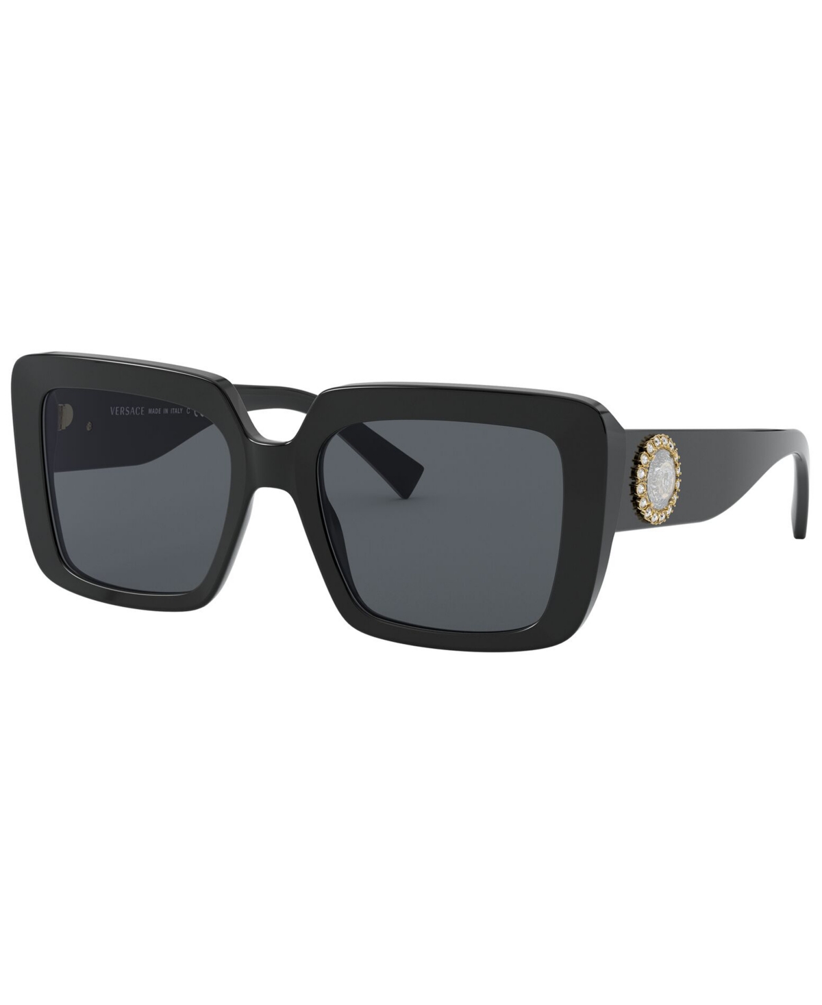 Shop Versace Women's Sunglasses, Ve4384b In Black,grey