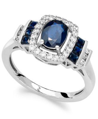 Macy's sapphire rings discount