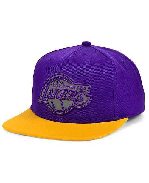 Mitchell Ness Los Angeles Lakers 2 Team Reflective Snapback Cap Reviews Sports Fan Shop By Lids Men Macy S