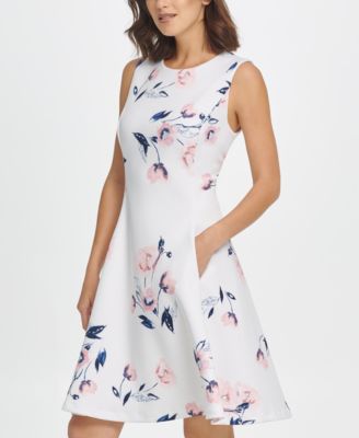 Robe Bustier Sans Bretelles Imprimé Floral Kaya & Sloane Taille L - 100% Coton, Neuve Avec étiquettes
