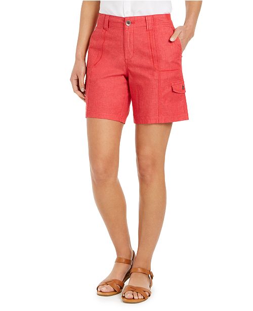 Style & Co Chambray Shorts, Created for Macy's & Reviews Shorts