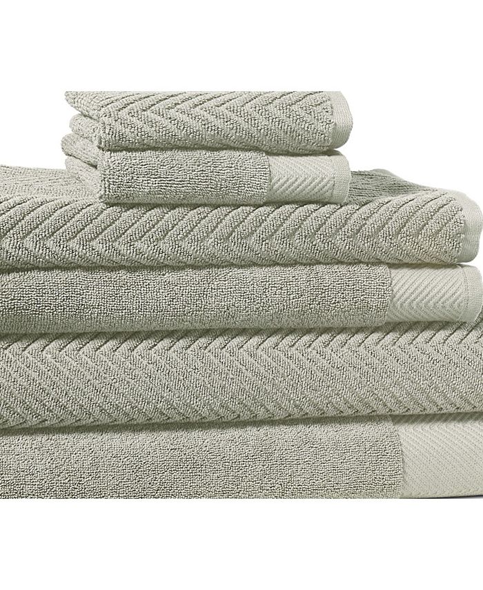 Addy Home Fashions Chevron Towel Set 6 Piece Macy's