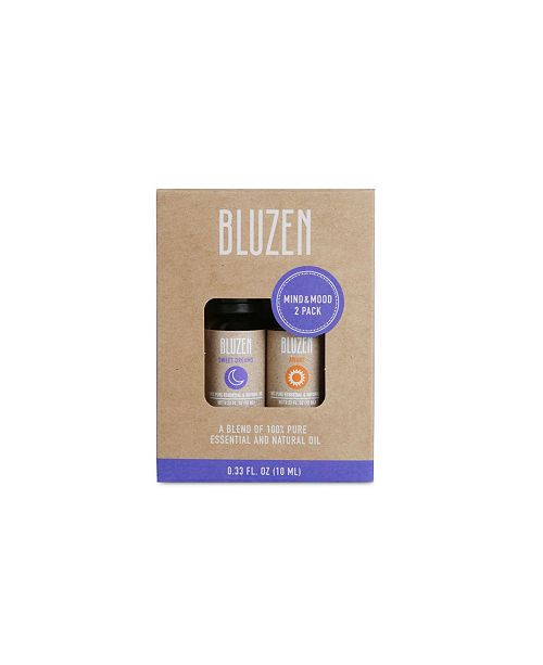 Bluzen Essential Oil Mind Mood Pack 10 Ml Bottles Reviews Home Macy S