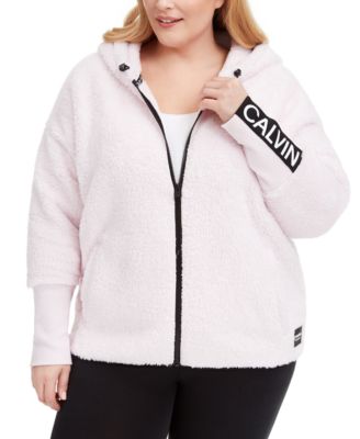 plus size fuzzy hoodie