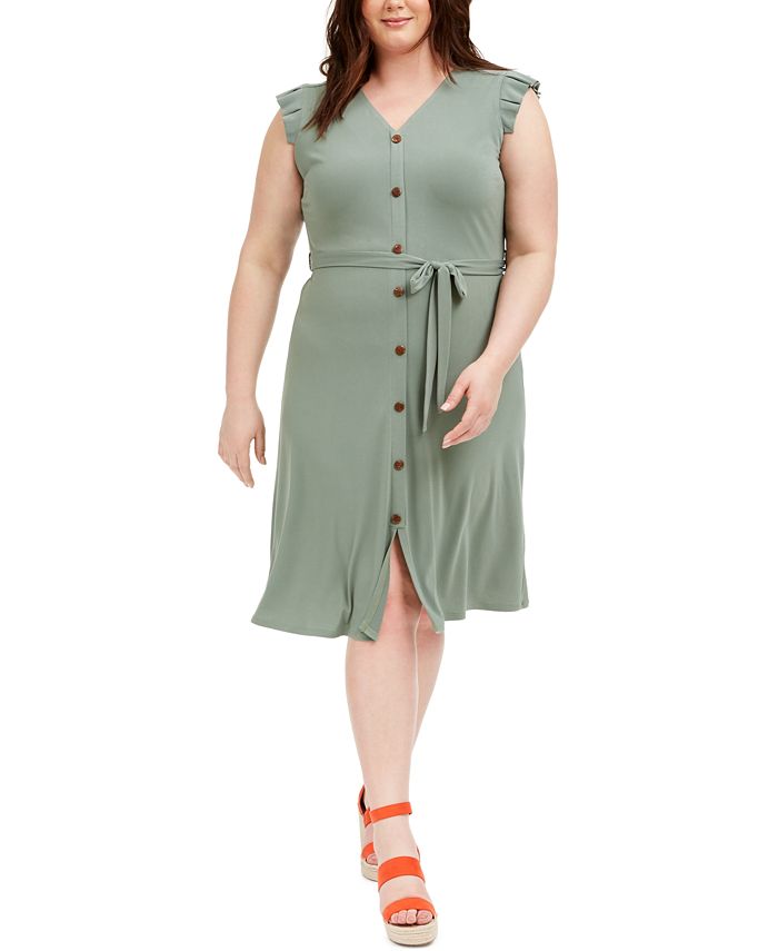 Monteau green dress 2025