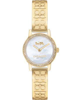 coach bangle bracelet watch