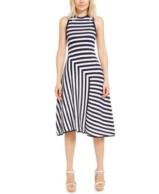Michael Kors - Mixed-Stripe Dress