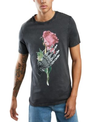 guess rose shirt