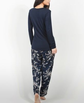 Cherry Blossom Ultra Soft Long-Sleeve Pajama Set