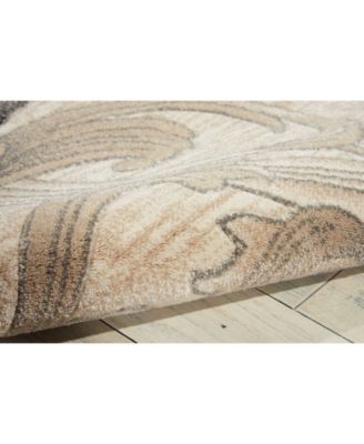 Samuel SAM05 Mocha 2'2" x 7'6" Runner Rug