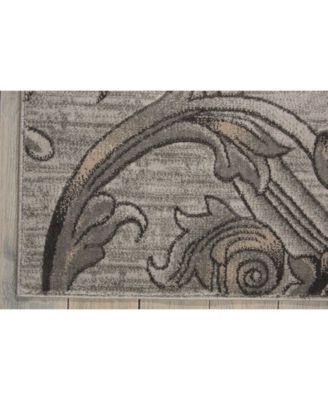 Samuel SAM05 Slate 3'10" x 5'10" Area Rug