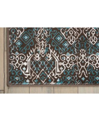 Fate FAT04 Blue 5'3" x 7'4" Area Rug