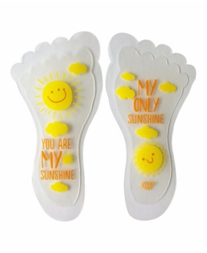 Sticky Feet Toddler Boys and Girls My Sunshine Iron-on Grip- Pack of 3