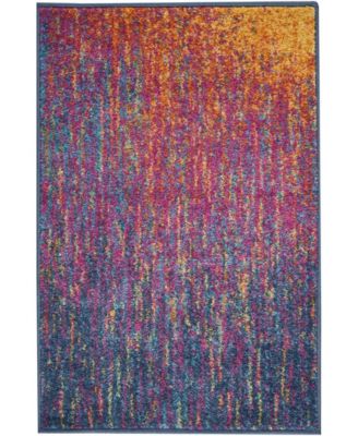 Passion PSN09 Multi 1'10" x 2'10" Area Rug