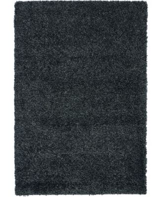 Cali Shag CAL01 3'11" x 5'11" Area Rug