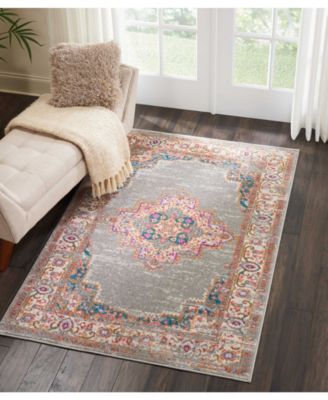 Zeal ZEA03 3'9" x 5'9" Area Rug