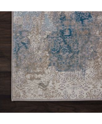 Fate FAT07 Ivory 2'2" x 7'6" Runner Rug