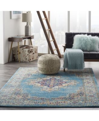 Zeal ZEA03 5'3" x 7'3" Area Rug