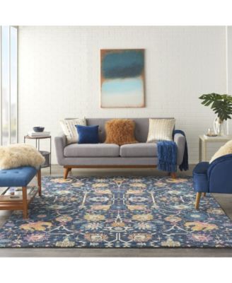Zeal ZEA01 6'7" x 9'6" Area Rug