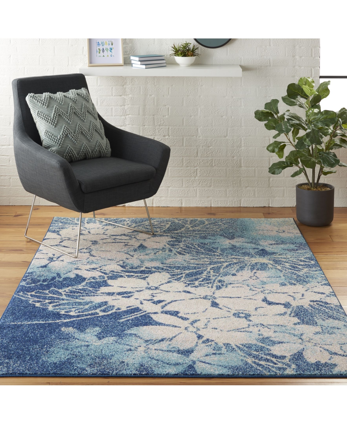 Long Street Looms Peace PEA08 Area Rug -pink