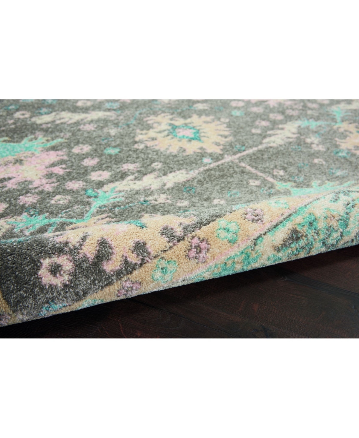 Long Street Looms Peace PEA10 Area Rug - Pink